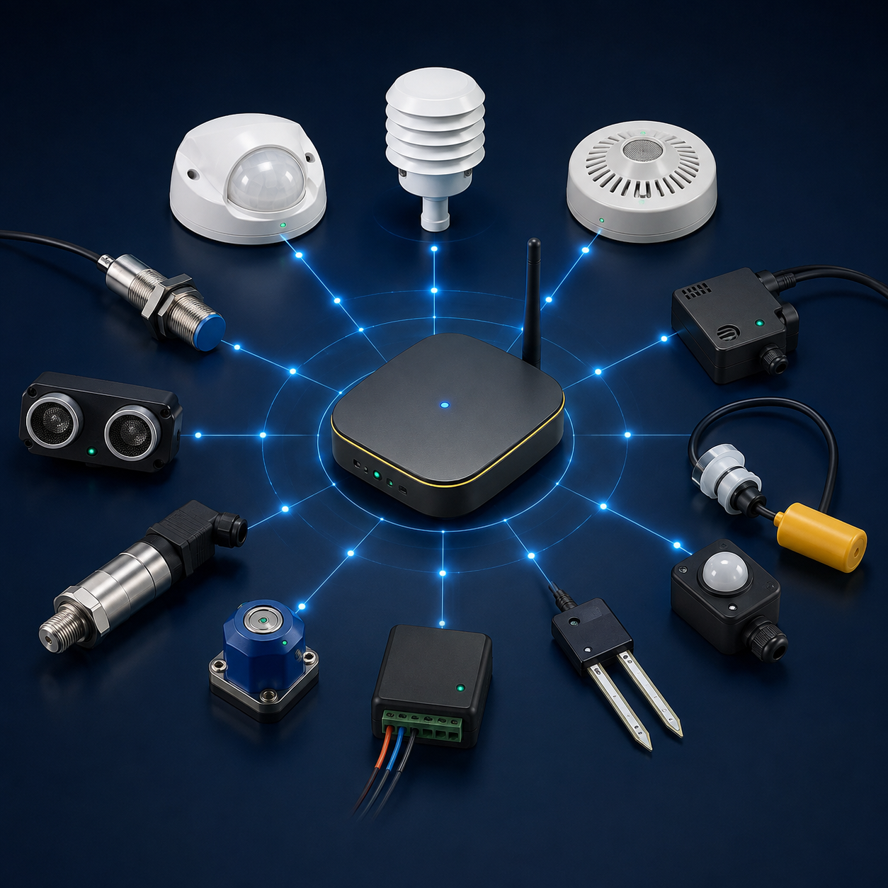 IoT Sensors & Smart Monitoring Devices